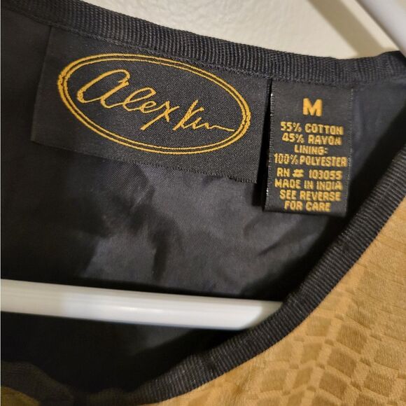 Alex Kim Fall Autumn Southwest Aztec Patchwork Multi Print Jacket, Size M - Picture 11 of 11